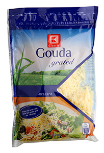 K-Classic Gouda strouhaný sýr 48%