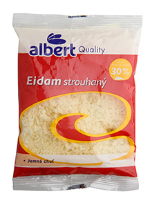 Albert Quality eidam strouhaný 30%