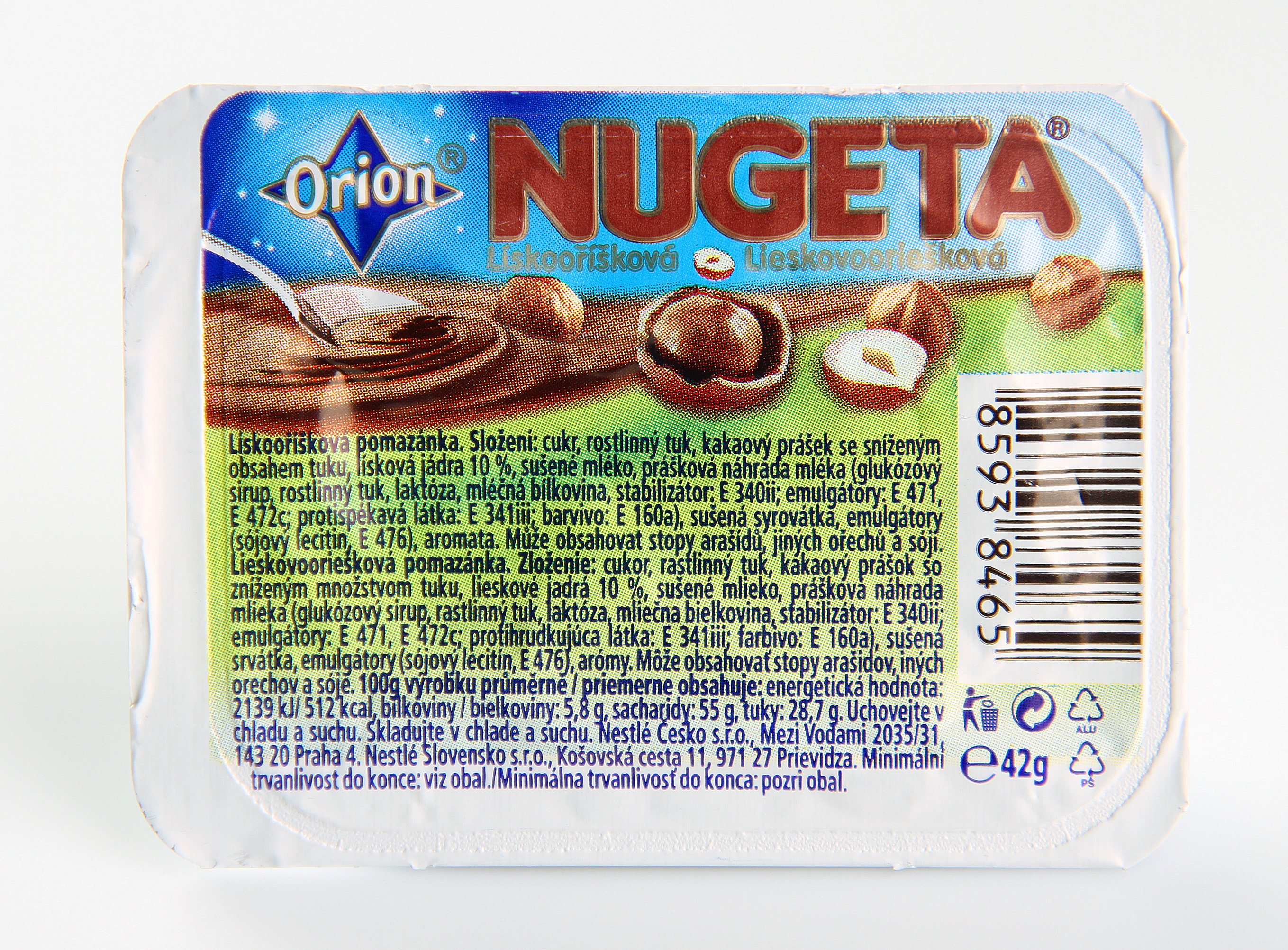 Orion Nugeta lískooříšková