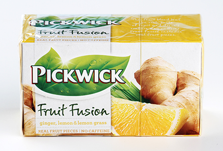 Pickwick Fruit Fusion ginger, lemon