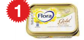 Flora Gold Jemná máslová příchuť