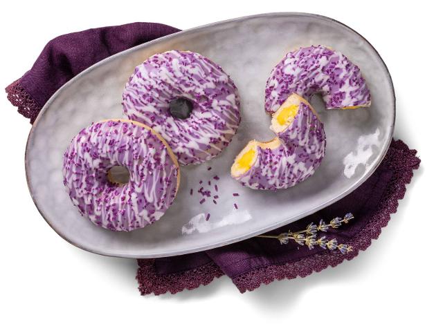 Levandulový donut