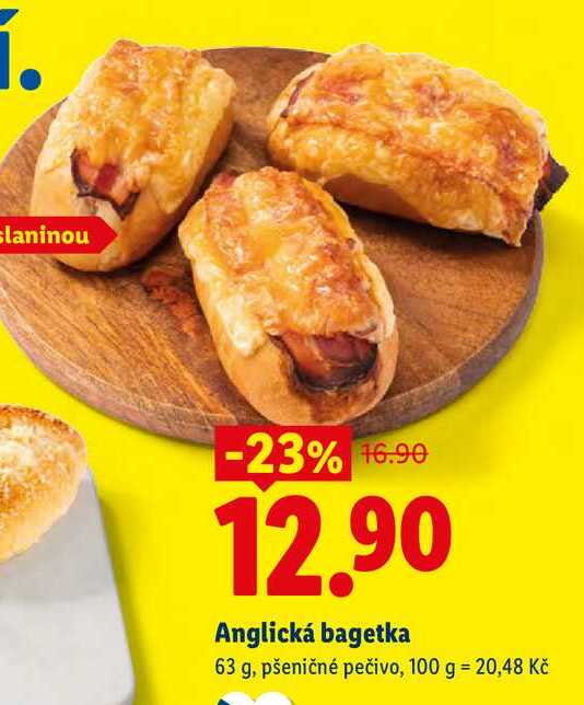 Anglická bagetka, 63 g 