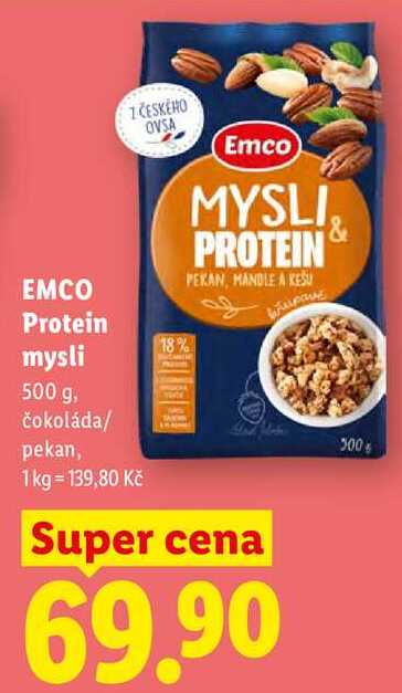 EMCO Protein mysli, 500 g