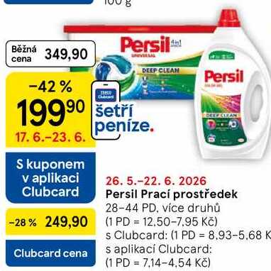 Persil Prací prostředek, 28-44 PD, více druhů