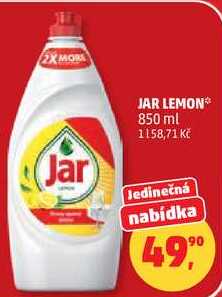 JAR LEMON, 850 ml  