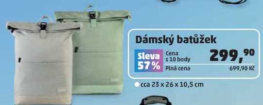 Dámský batůžek