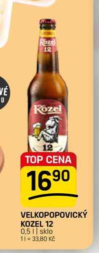 VELKOPOPOVICKÝ KOZEL 12 0,5l