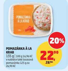 POMAZÁNKA À LA KRAB, 135 g  