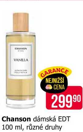 Coty Chanson EDT 100ml