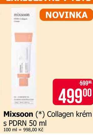 Mixsoon Collagen krém s PDRN 50 ml
