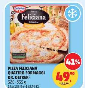DR. OETKER pizza feliciana, 320-335 g