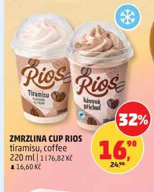 ZMRZLINA CUP RIOS tiramisu, 220 ml