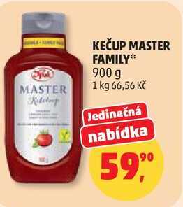 KEČUP MASTER FAMILY, 900 g