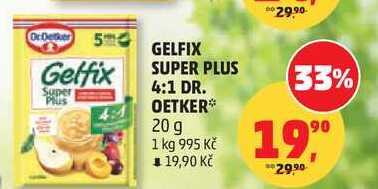  Gelfix Super Plus 4:1 DR. OETKER, 20 g 