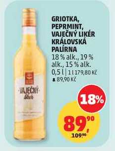 VAJEČNÝ GRIOTKA, 0,5 l