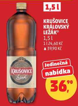 KRUŠOVICE KRÁLOVSKÝ LEŽÁK, 1,5 l