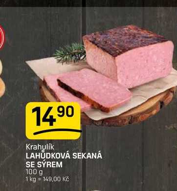 LAHŮDKOVÁ SEKANÁ SE SYREM 100 g