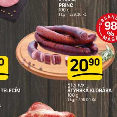ŠTÝRSKÁ KLOBÁSA 100 g