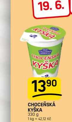 CHOCEŇSKÁ KYŠKA 330 g