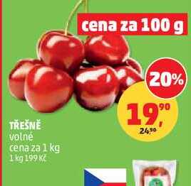 TŘEŠNĚ, 100 g
