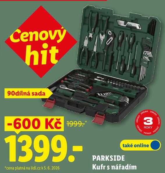 PARKSIDE Kufr s nářadím