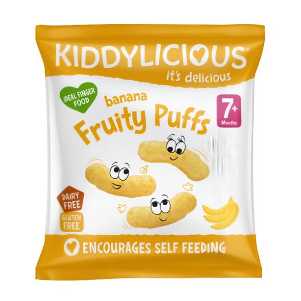 Kiddylicious Ovocné křupky banánové