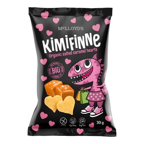 McLloyd's Kimifinne BIO křupky s příchutí Slaného karamelu