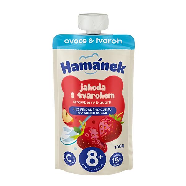 Hamánek Jahoda s tvarohem