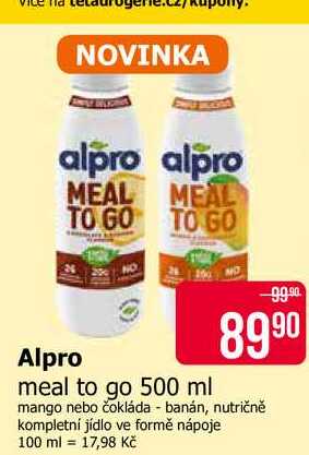 Alpro meal to go 500 ml 