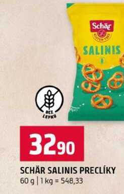 SCHÄR SALINIS PRECLÍKY 60 g