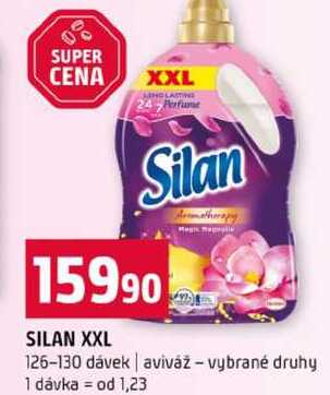 SILAN XXL 126-130 dávek aviváž vybrané druhy 