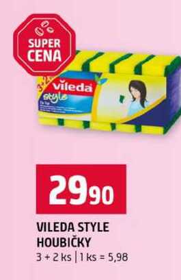 VILEDA STYLE HOUBIČKY 3+2 ks 