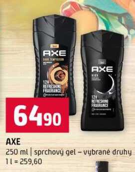 AXE 250 ml sprchový gel vybrané druhy