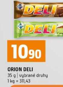 ORION DELI 35 g vybrané druhy