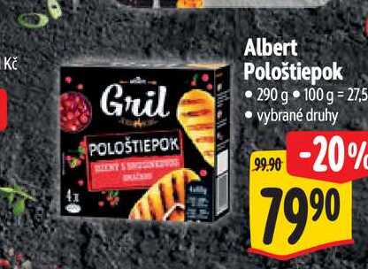 Albert Pološtiepok 290 g