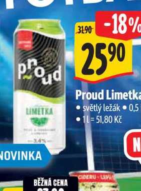 Proud Limetka 0,5 l