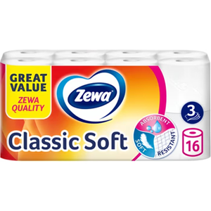 Zewa Classic Soft 16 rolí