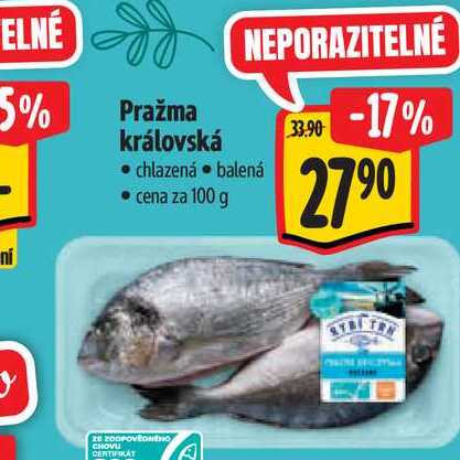 Pražma královská 100 g