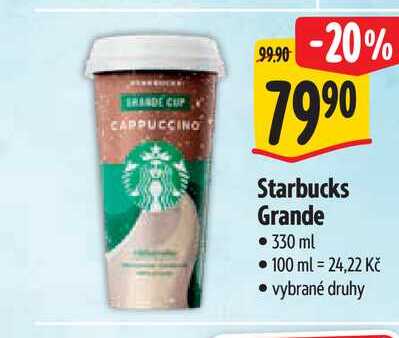 Starbucks Grande 330 ml