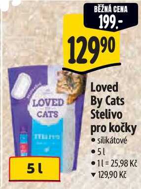 Loved By Cats Stelivo pro kočky, 5 l