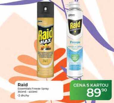 Raid Essentials Freeze Spray 350ml