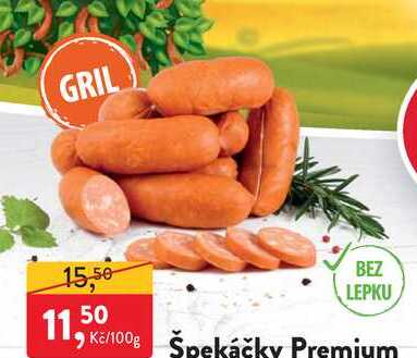 Špekáčky Premium 100g