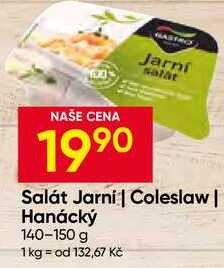 Gastro Salát Jarní, Coleslaw, Hanácký 140-150 g