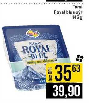 Tami Royal blue sýr 145 g 