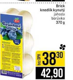 Brick knedlik kynutý jahoda borůvka 370 g