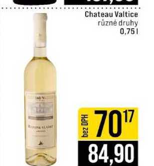 Chateau Valtice různé druhy 0,75l