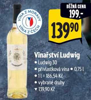 Vinařství Ludwig, 0,75 l