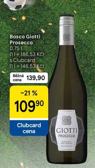 Bosco Giotti Prosecco, 0.75 l