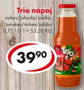 Trio nápoj, 0,75 l